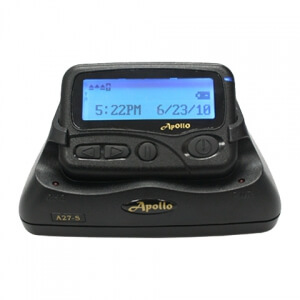 Laadstation met twee-weg pager.